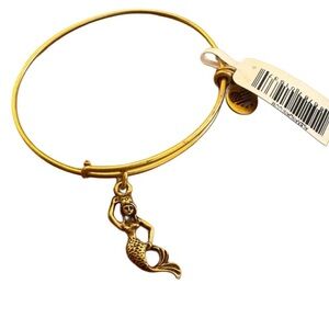 Alex and Ani Gold Mermaid Bracelet